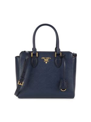 prada two-way saffiano leather satchel